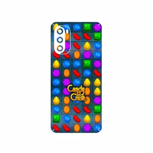 MAHOOT Candy Crush Game Series Cover Sticker for Motorola Moto G52