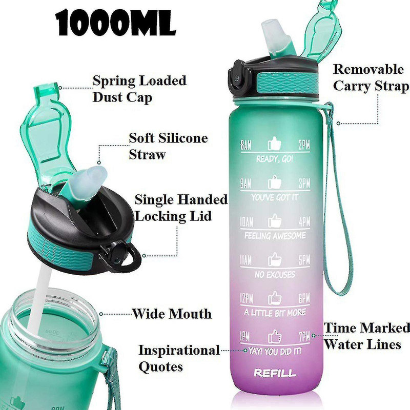 قمقمه مدل refill گنجایش 1 لیتر