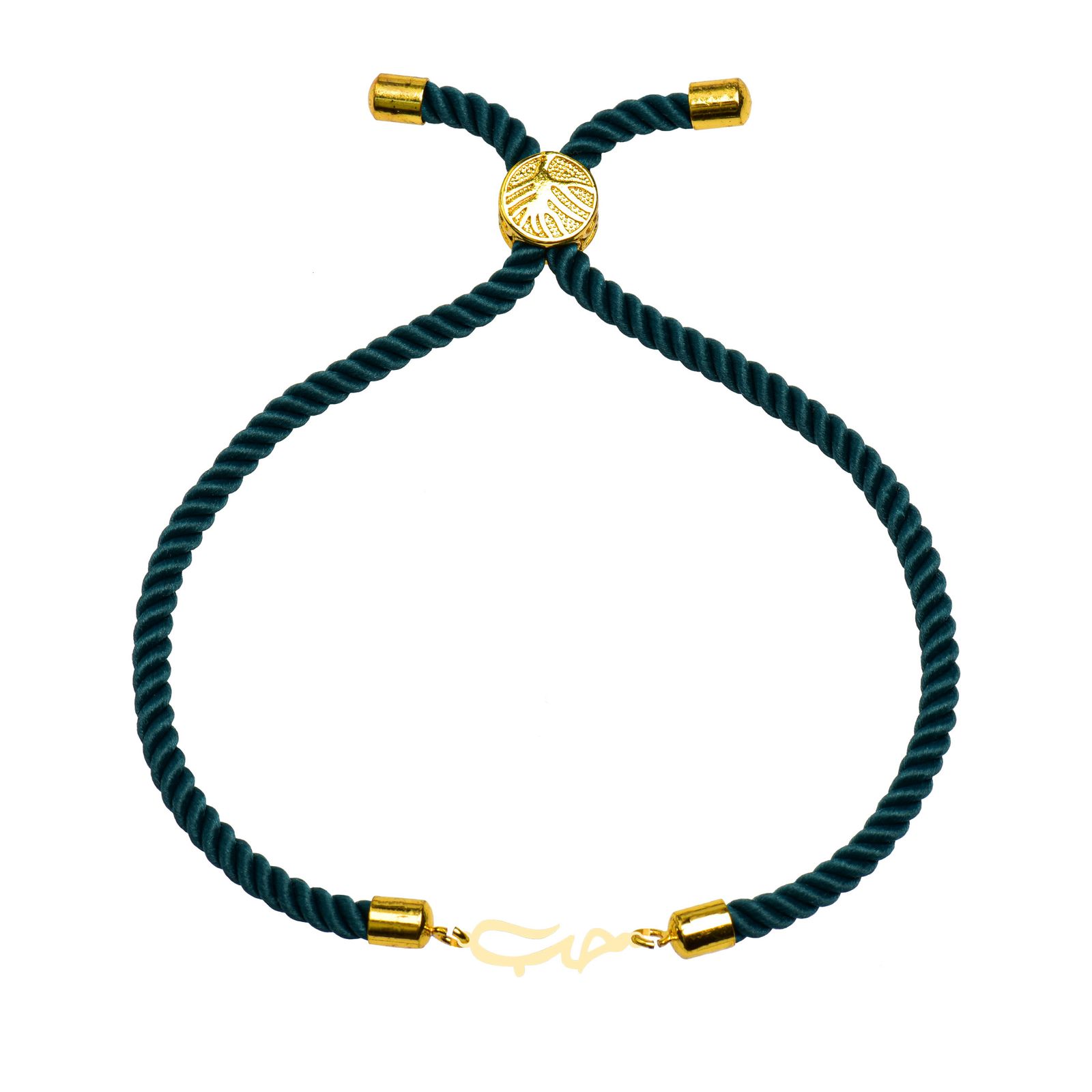 دستبند طلا 18 عیار زنانه کرابو طرح حب مدل Kr102223 -  - 1
