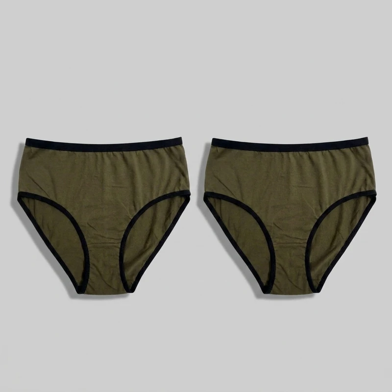 شورت زنانه  مدل اسلیپ مجموعه ۲ عددی