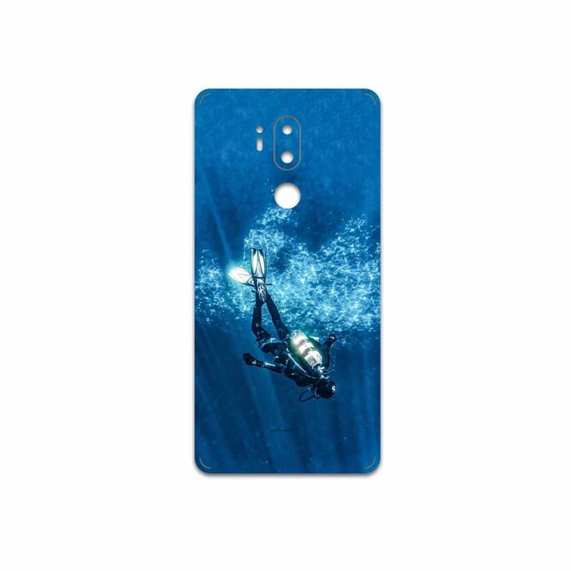 برچسب پوششی ماهوت مدل Scuba-Diving مناسب برای گوشی موبایل ال جی G7 PLUS THINQ
