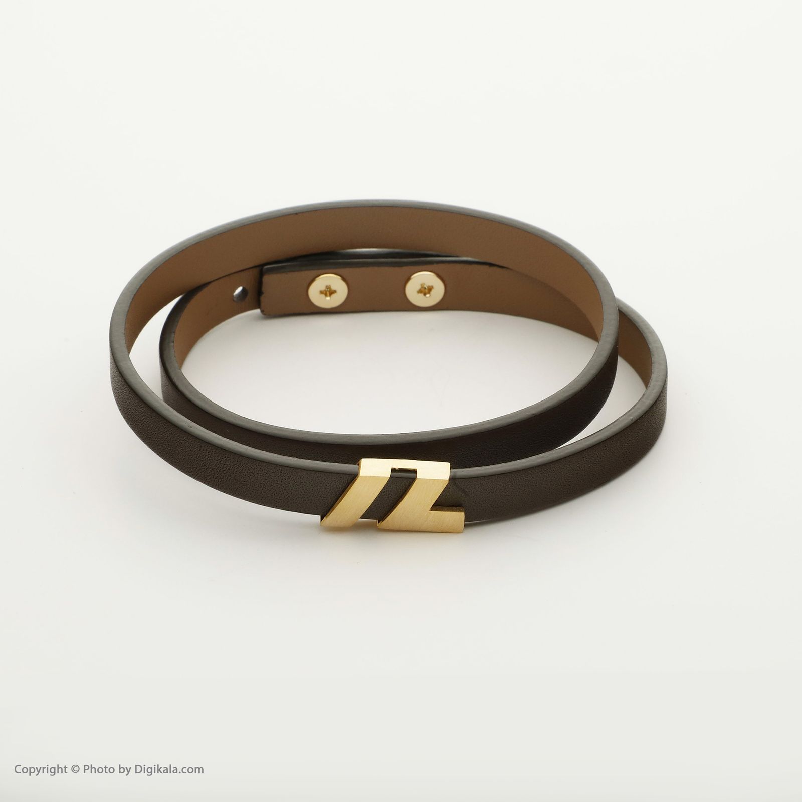 دستبند طلا 18 عیار مردانه تاج مدل G219 -  - 2