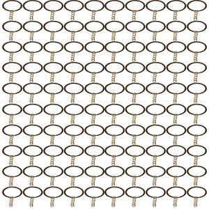 حلقه جاکلیدی کد br66 بسته 100 عددی