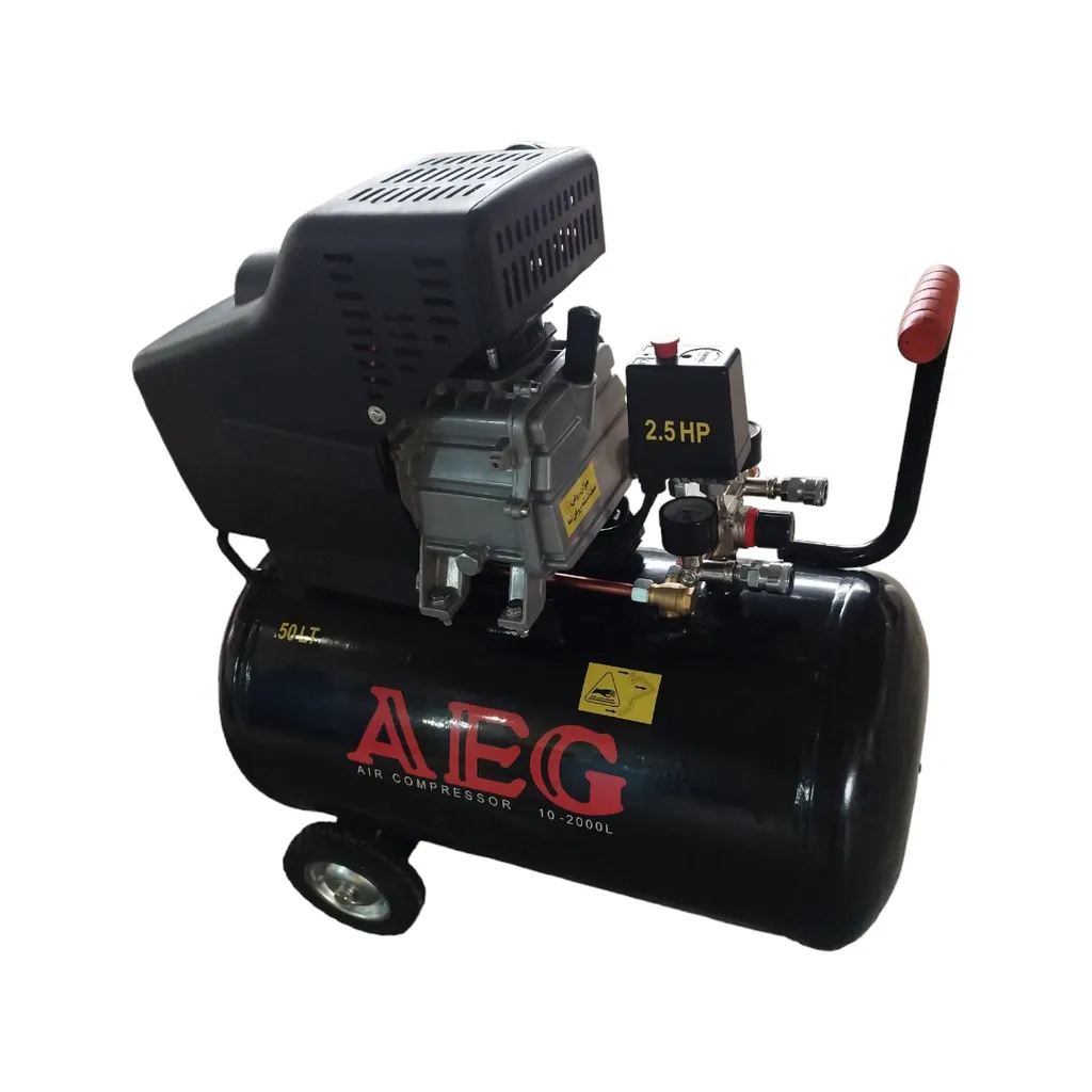 کمپرسور هوا آاگ مدل RC2024-50 K ظرفیت 50 لیتر