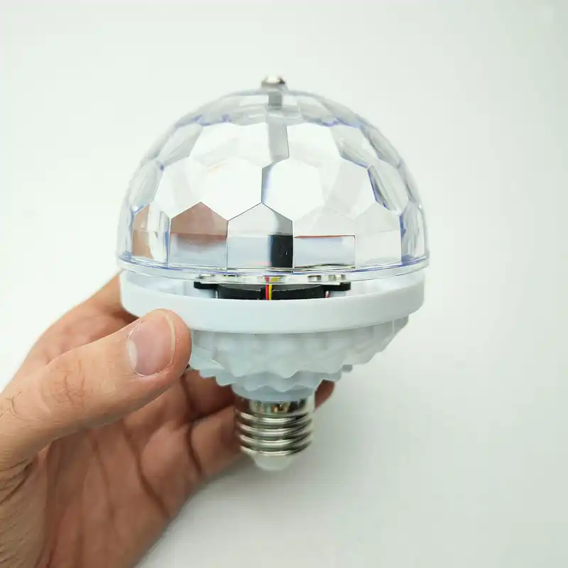 رقص نور مدل گردان RGBLED طرح E27