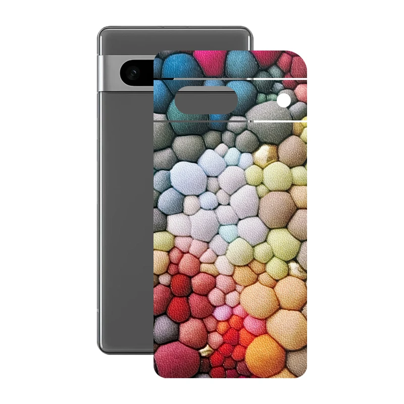 برچسب پوششی ریمکس مدل Leth طرح سنگ رنگی مناسب برای گوشی موبایل گوگل Pixel 7a