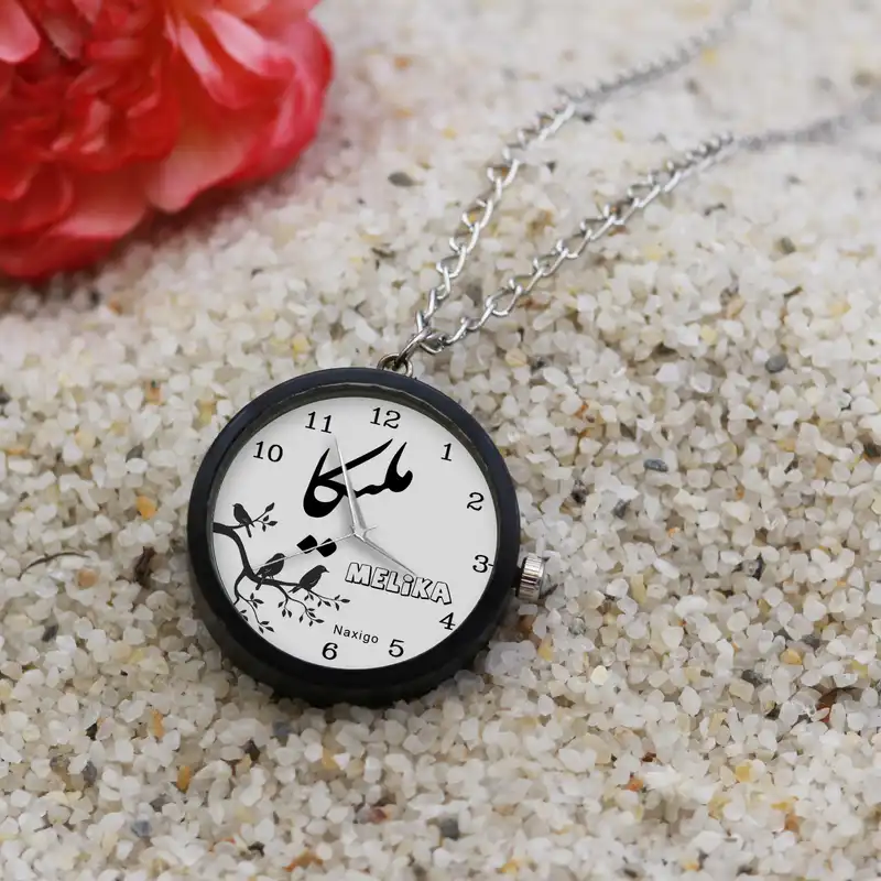 ساعت گردنبندی عقربه ای ناکسیگو مدل ملیکا کد NF11934