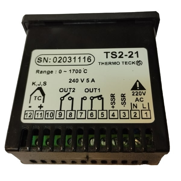 ترموستات دیجیتال کنترلر دما ترموتک مدل TS2_21