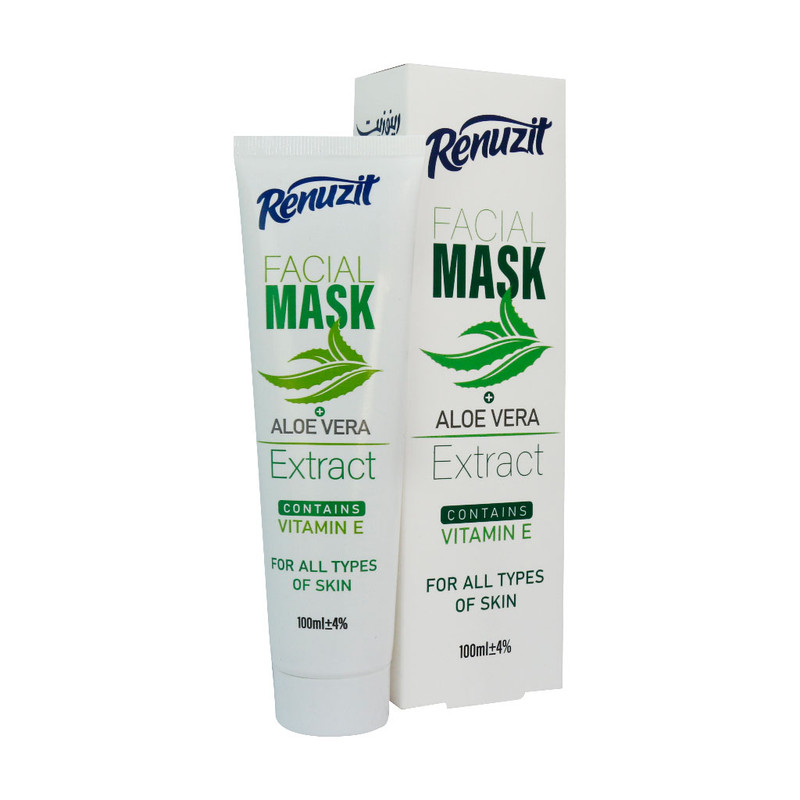 ماسک صورت رینوزیت مدل آلوئه ورا حجم 100 میلی لیتر ماسک صورت رینوزیت مدل آلوئه ورا حجم 100 میلی لیتر