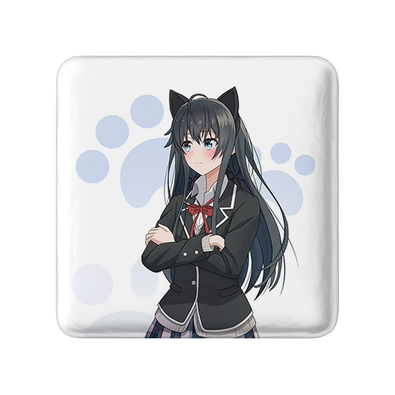 پیکسل خندالو طرح یوکینو انیمه جوانی کمدی رومانتیک من مدل مربعی کد 32544