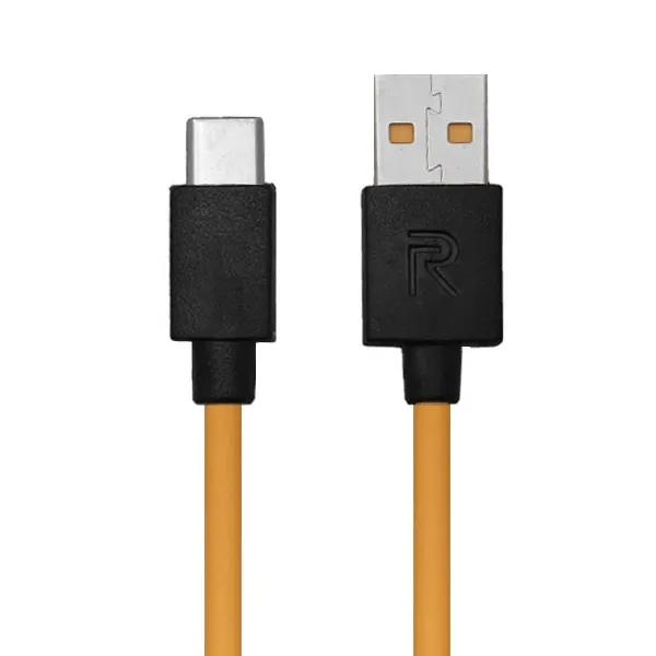 کابل تبدیل USB به USB-C ریلمی مدل ۲۰۲۱ طول 1 متر