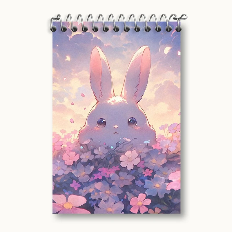 دفتر یادداشت 50 برگ خندالو مدل خرگوش کیوت کد F650