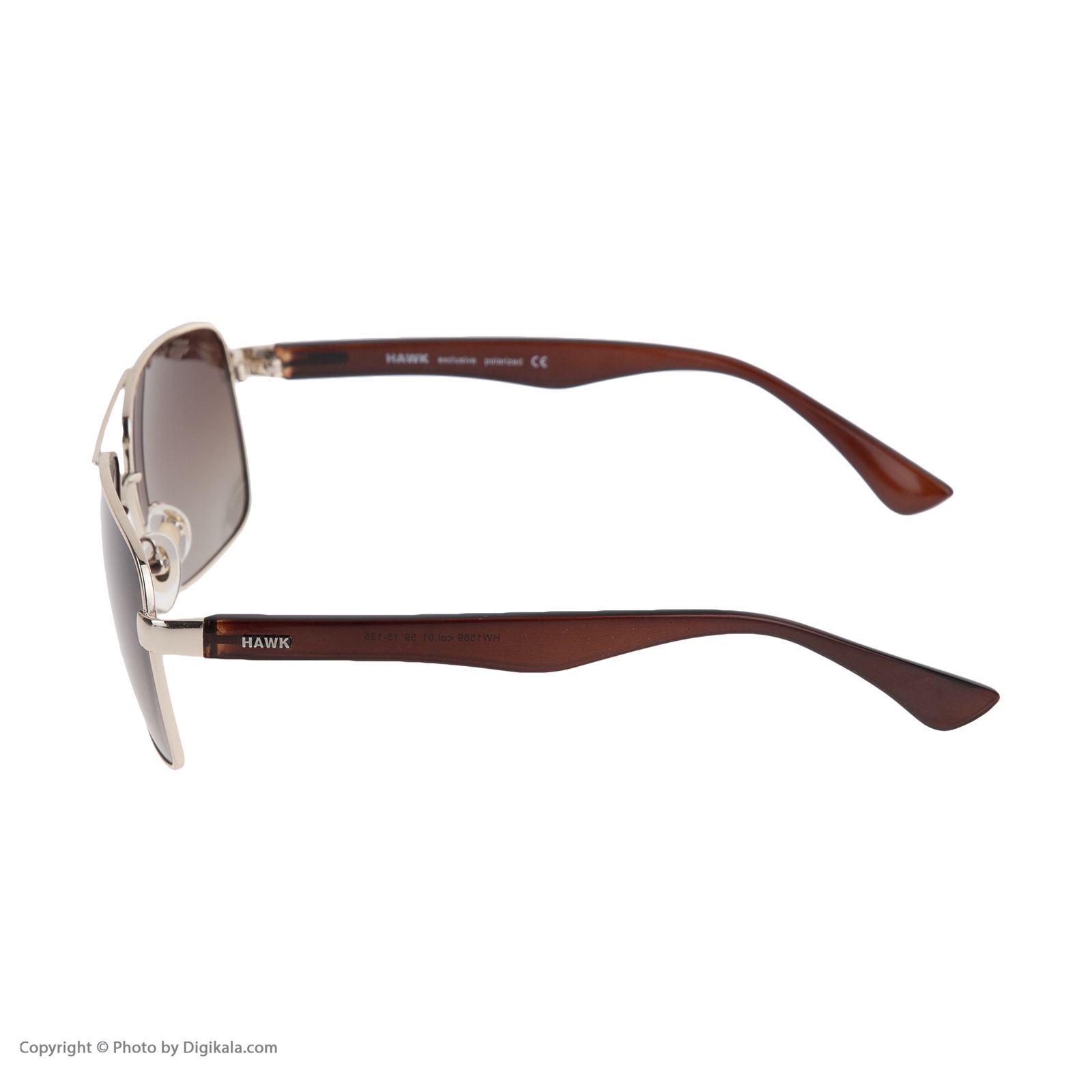 عینک آفتابی مردانه هاوک مدل hw-1589-01-59 -  - 5