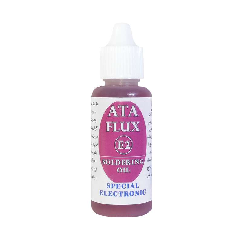 روغن لحیم آتا فلکس مدل E2 وزن 30 میلی لیتر