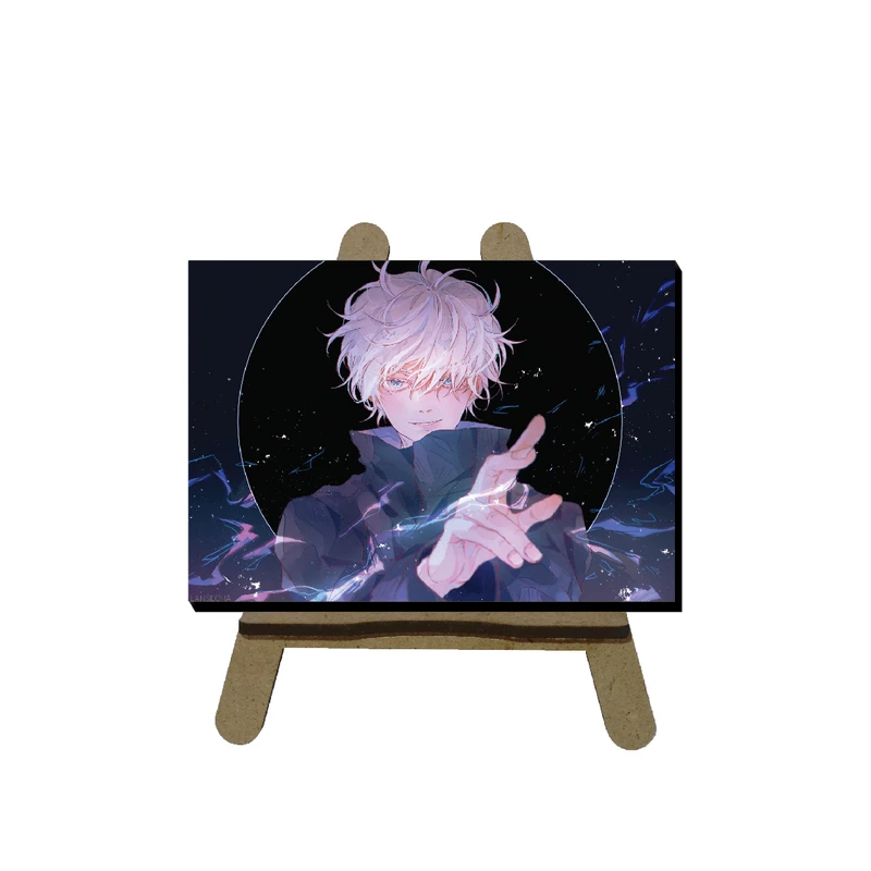 تابلو شاسی مدل انیمیشن طرح انیمه جوجوتسو کایسن کد 2  به همراه پایه نگهدارنده