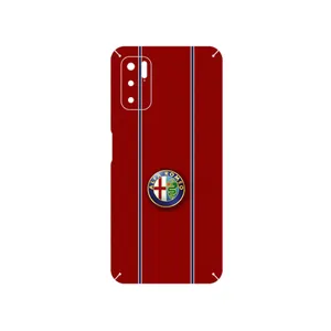 MAHOOT Alfa Romeo Cover Sticker for Xiaomi Redmi Note 10 5G
