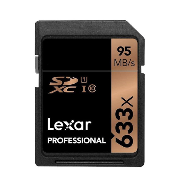 کارت حافظه SDXC لکسار مدل 633x استاندارد UHS-I U1 سرعت 95MBps ظرفیت 128 گیگابایت