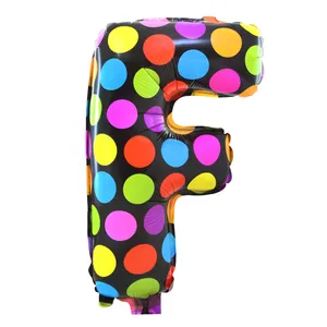 بادکنک فویلی مدل حروف کد F