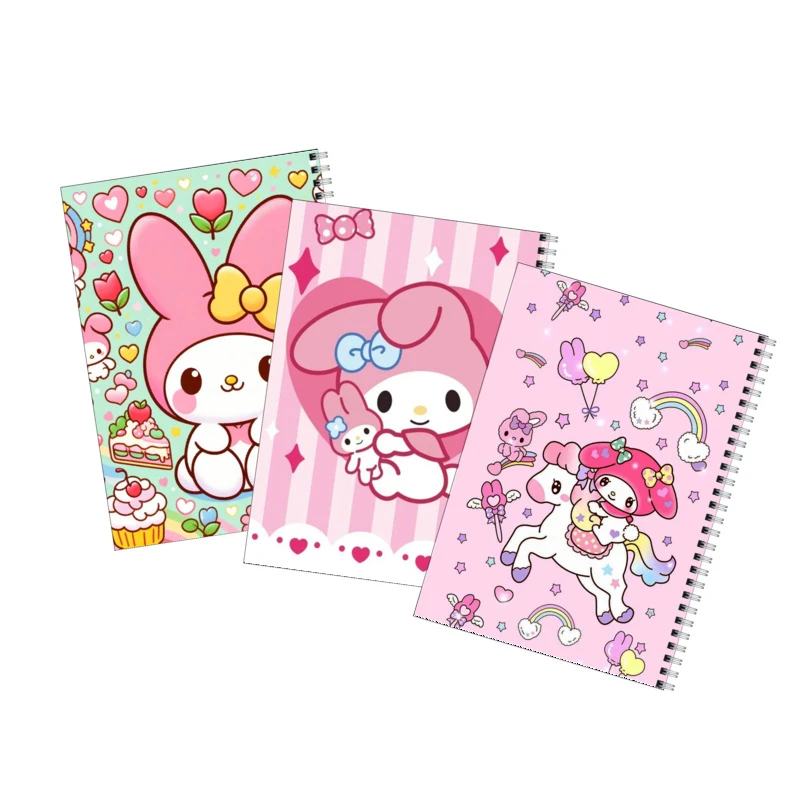 دفتر مشق 80 برگ بامبیلیپ طرح ملودی کد 68 مجموعه 3 عددی