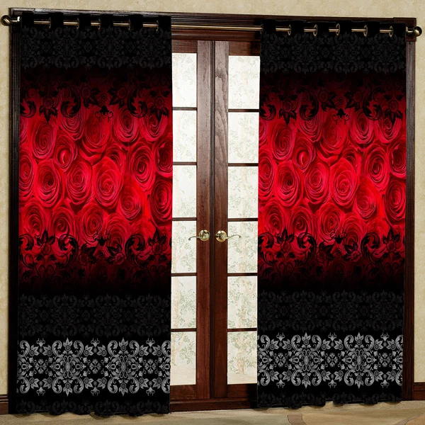 پرده مدل مخمل پانچی کد 5874 سایز 280x140 سانتی متر
