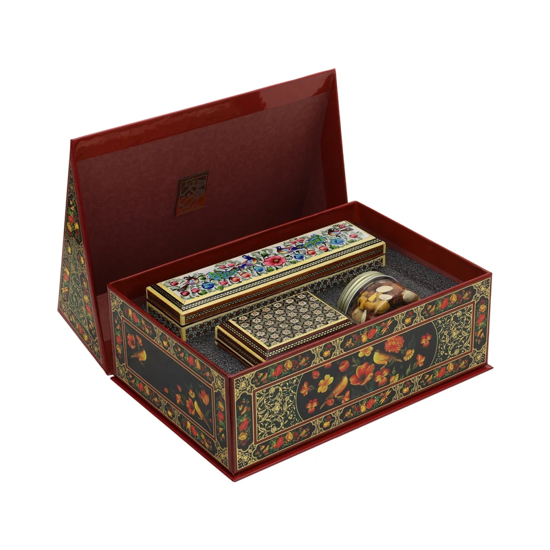 ست هدیه فراز هنر مدل گلستان کد 25