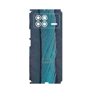 MAHOOT Turquoise feathers-FullSkin Cover Sticker for Xiaomi Mix Fold 3
