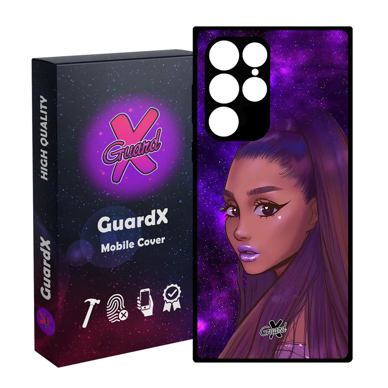 کاور گارد ایکس طرح Ariana مدل Glass10265 مناسب برای گوشی موبایل سامسونگ Galaxy S23 Ultra