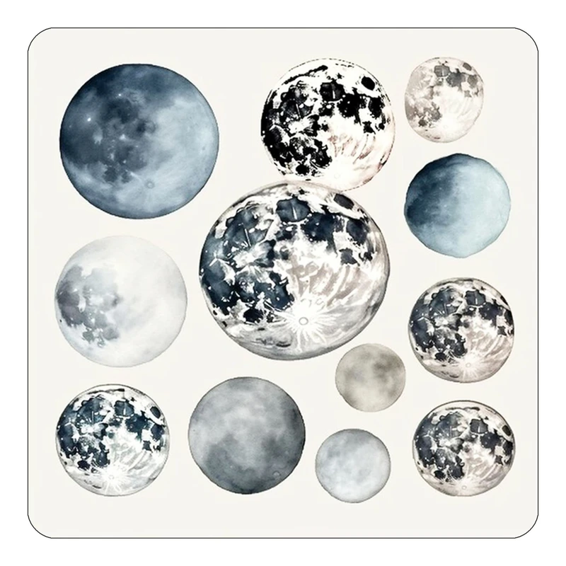 مگنت کاکتی طرح ماه و ستاره مدل mp51473