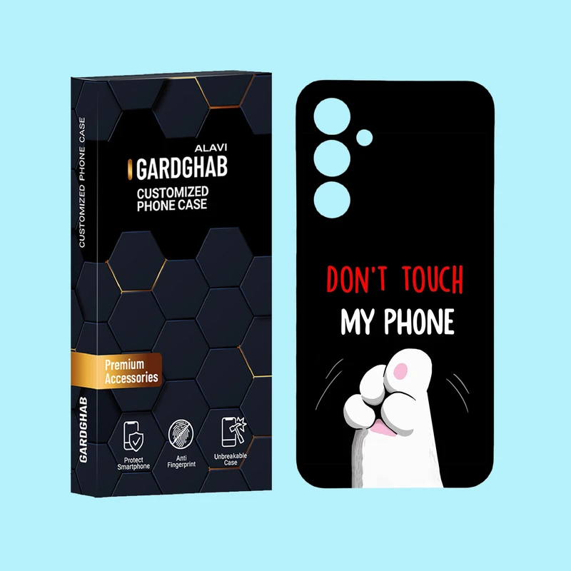 کاور گارد قاب علوی مدل متن مناسب برای گوشی موبایل سامسونگ Galaxy A55