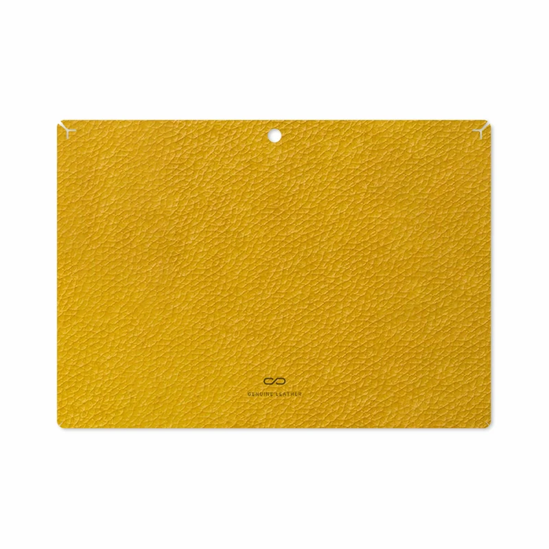برچسب پوششی ماهوت مدل Mustard-Leather مناسب برای تبلت لنوو Miix 320 2017