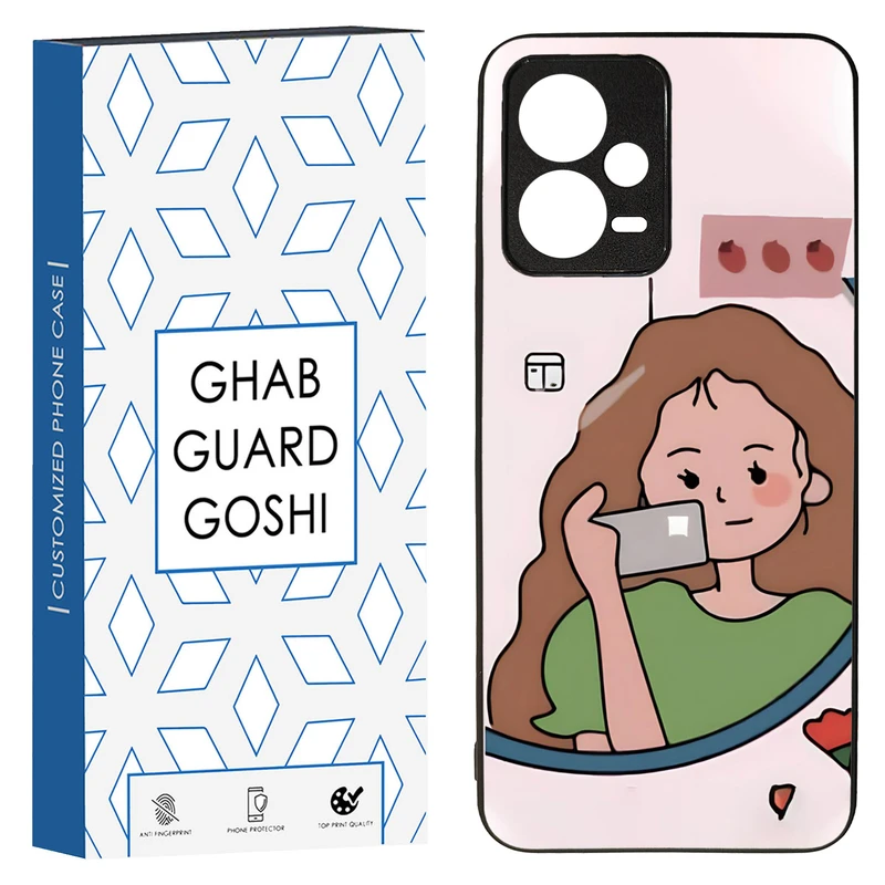 کاور قاب گارد گوشی طرح دخترانه  کد TPU-005 مناسب برای گوشی موبایل شیائومی Redmi Note 12 5G / Poco X5 5G