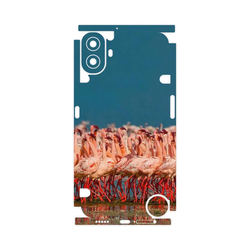 برچسب پوششی ماهوت مدل Flamingo-FullSkin مناسب برای گوشی موبایل ناتینگ CMF Phone 1