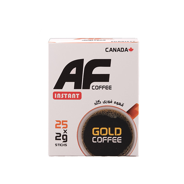 ساشه گلد فوری ای اف کافی - 2 گرم بسته 25 عددی