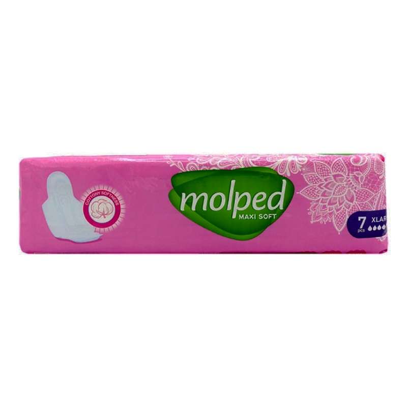 نوار بهداشتی مولپد مدل mol-xl-300 بسته 7 عددی