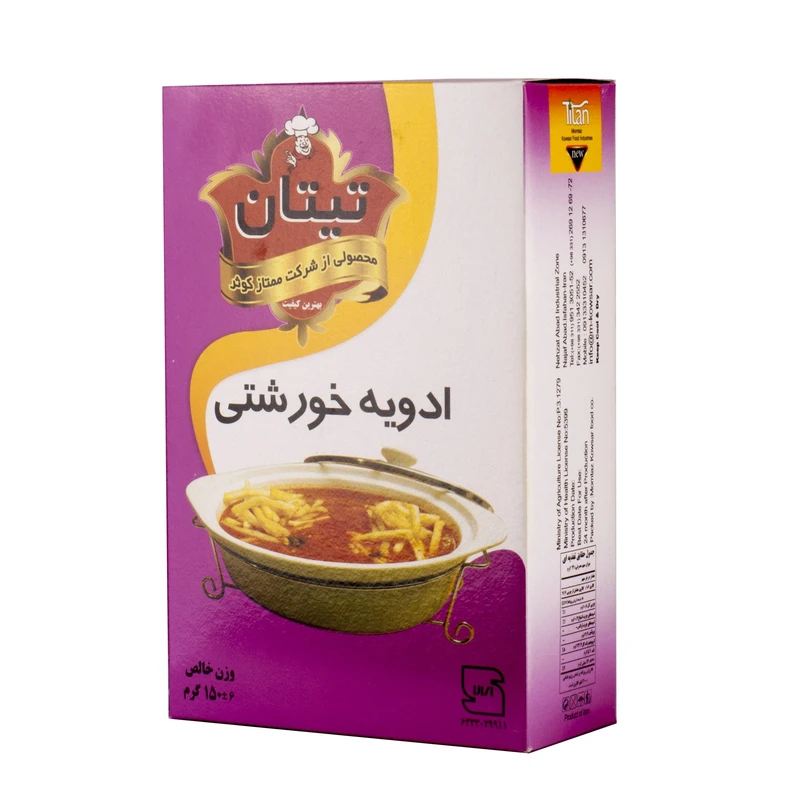 ادویه خورشتی تیتان - 150 گرم