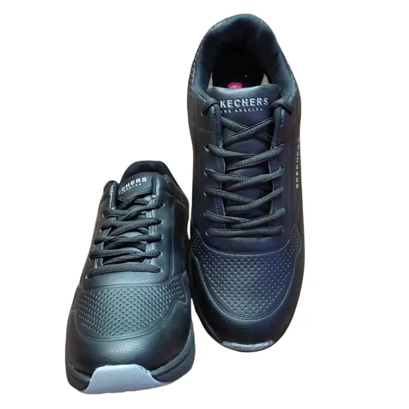 کفش پیاده روی مردانه مدل آس اسپرت کپسولی چرمی رنگ مشکی