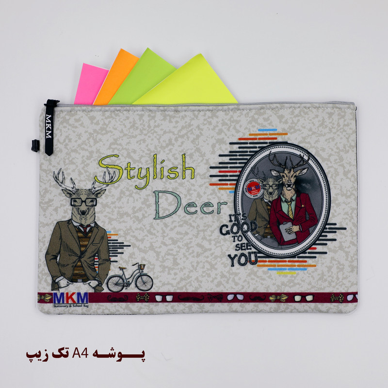 بسته لوازم تحریر مدل TS-Animal-01 مجموعه 4 عددی