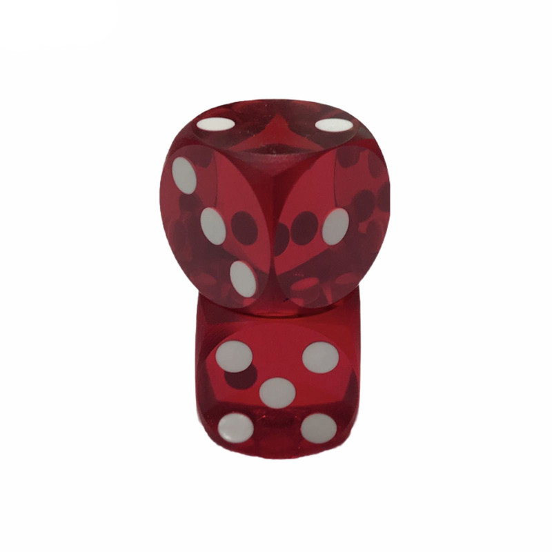 تاس بازی مدل Red Cube بسته دو عددی