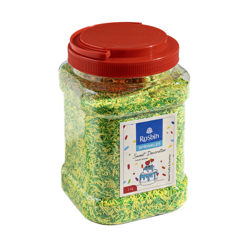 ترافل رشته ای سبز و زرد رزبین استار - 1 کیلوگرم