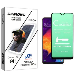JF Diamond glass Screen Protector For Samsung Galaxy M30s Pack Of 2
