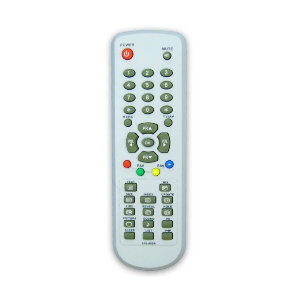 ریموت کنترل تلویزیون مدل 510-400A ریموت کنترل تلویزیون مدل 510-400A