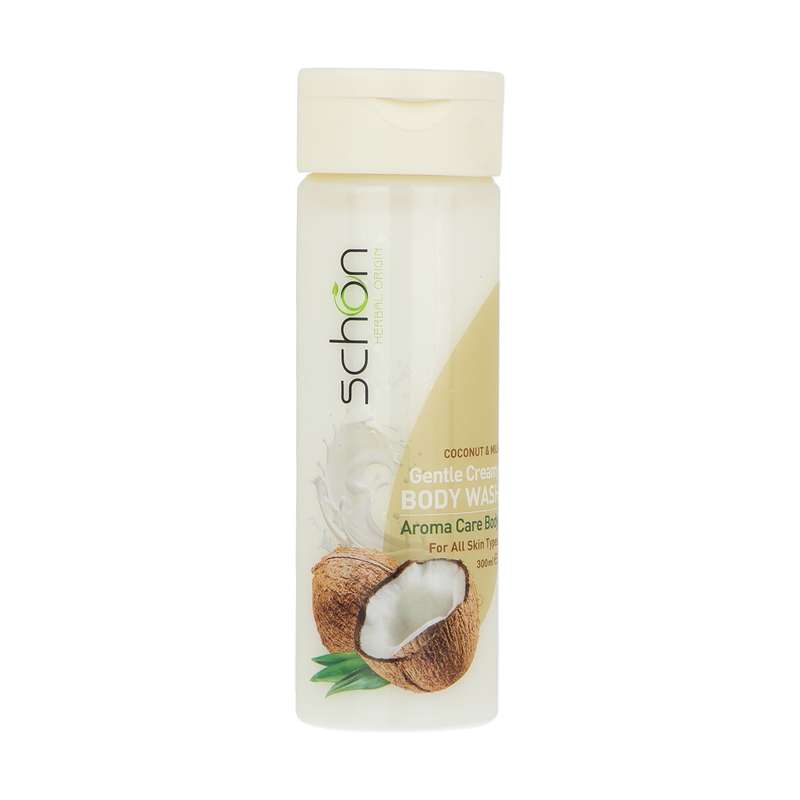 شامپو بدن شون مدل Coconut And Milk حجم 300 میلی لیتر شامپو بدن شون مدل Coconut And Milk حجم 300 میلی لیتر