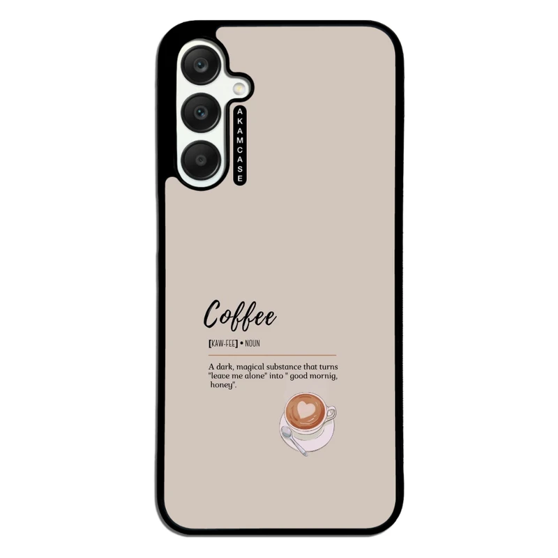 کاور آکام مدل AMC-WSGA25-COFFEE-16 مناسب برای گوشی موبایل سامسونگ Galaxy A25