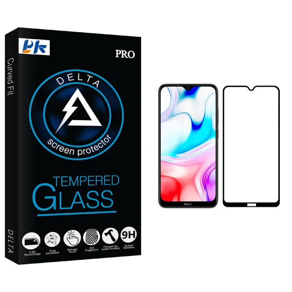 محافظ صفحه نمایش پی کی مدل Delta Glass مناسب برای گوشی موبایل شیائومی Redmi 8A