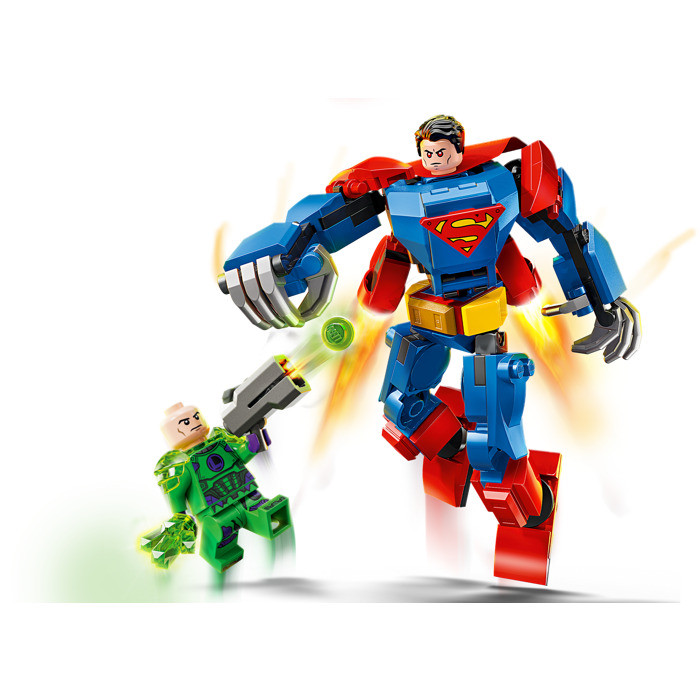 لگو سری دی سی مدل Superman Mech vs Lex Luthor کد 76302