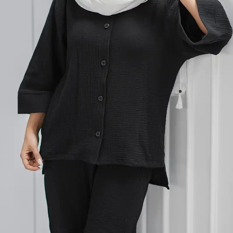 ست شومیز و شلوار زنانه السانا مدل آسنا کد 181201