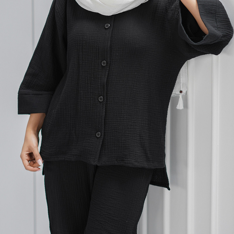 ست شومیز و شلوار زنانه السانا مدل آسنا کد 181201