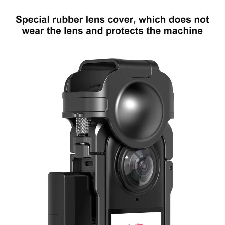 عکس شماره 5 : قاب محافظ فلزی پلوز مدل pu891b مناسب برای دوربین insta360 x4