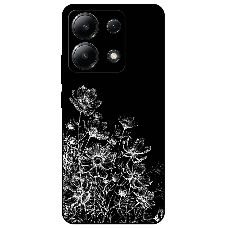 کاور مگافون طرح گل مدل 7274 مناسب برای گوشی موبایل شیائومی Redmi Note 13 4G