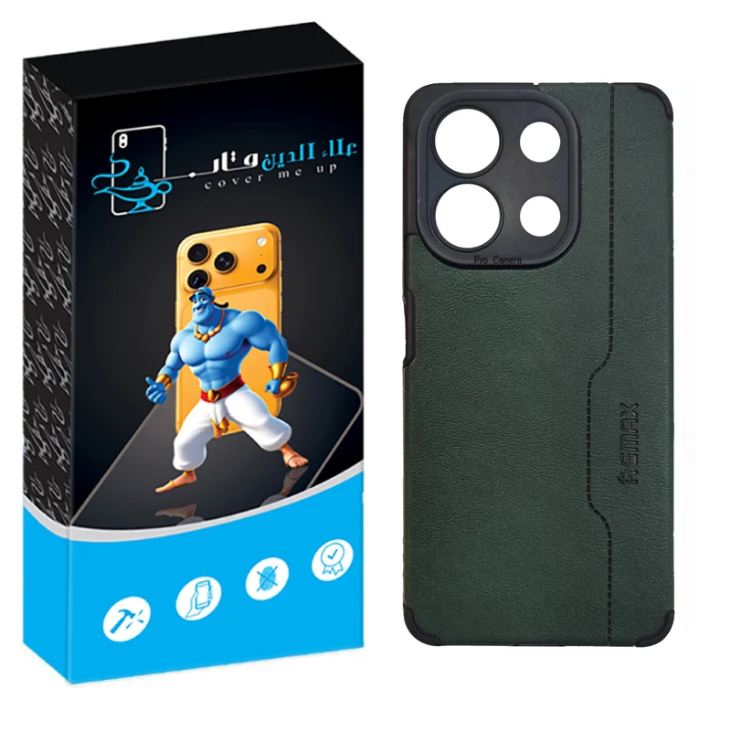 کاور علاالدین قاب مدل چرم RMX مناسب برای گوشی موبایل شیائومی Redmi Note 13 4G